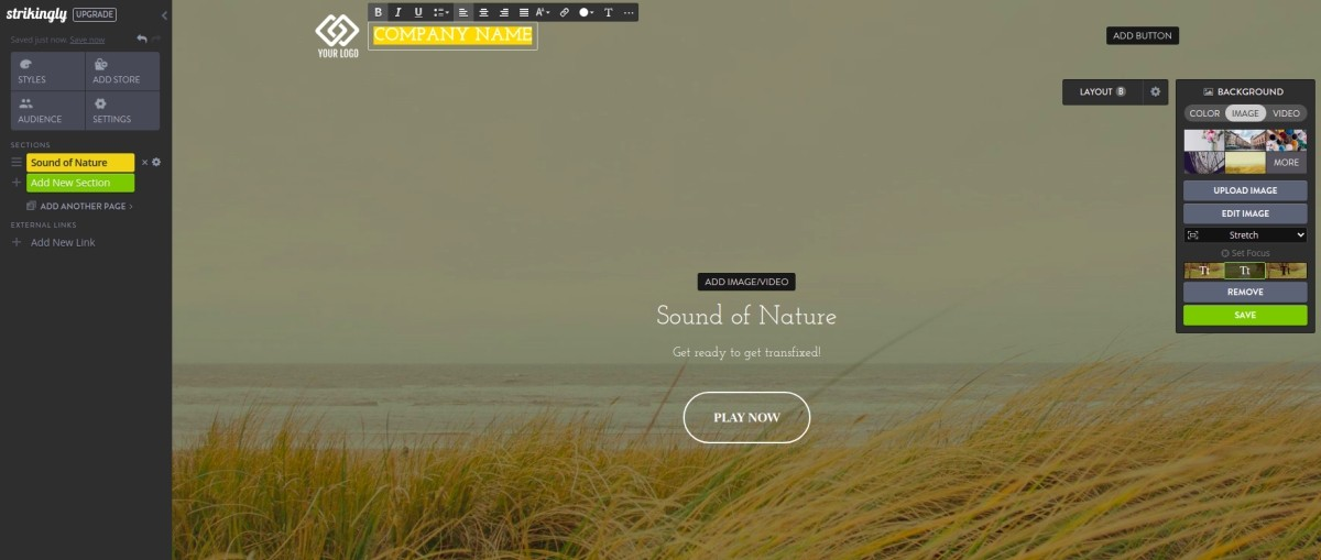 build splash page website build splash page website